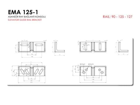 125-1 Reinforced Bracket