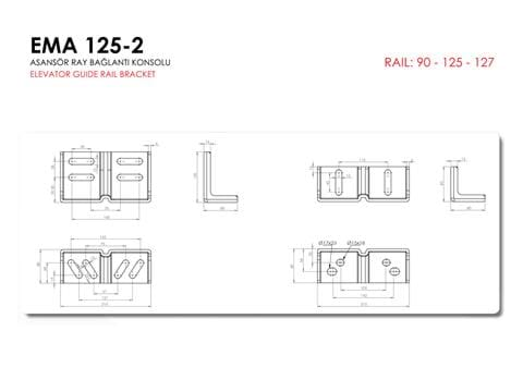 125-2 Reinforced Bracket