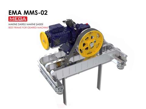 MMS-02 Makine Daireli Asansör Makina Şaseleri