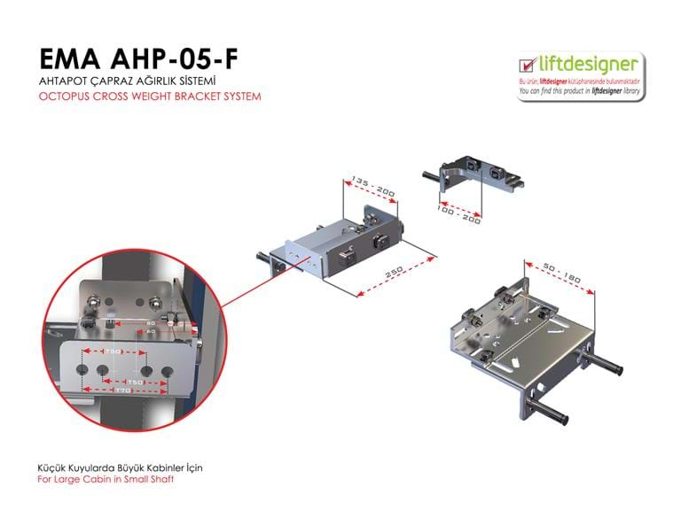 Cross-Elevator Attachment Brackets Systems.