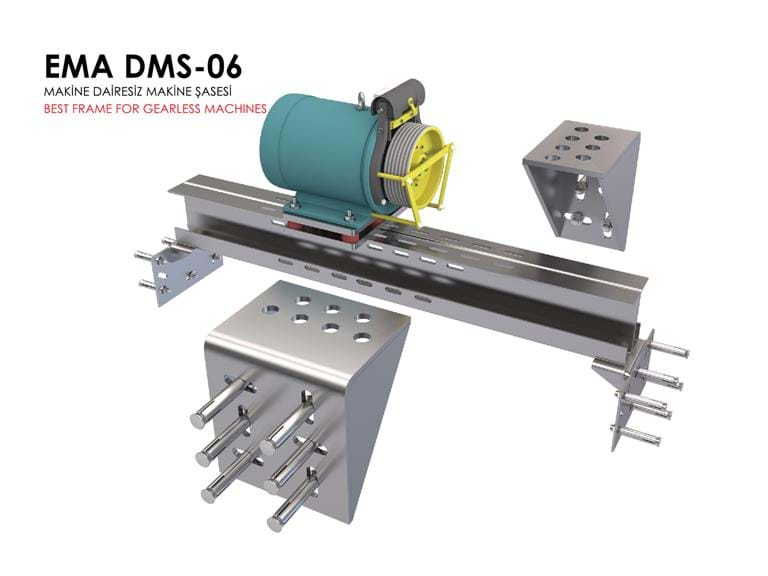 Chasis De Máquina Sin Engranajes DMS.