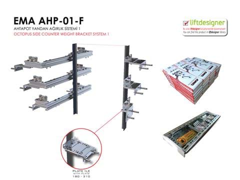 EMA AHP-01-F Octopus Side Counter Weight Bracket System 1