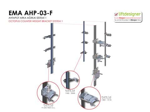EMA AHP-03-F Octopus Counter Weight Bracket System