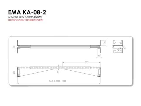EMA KA-08-2 Shaft Divider System