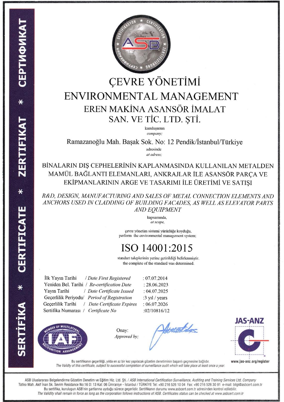 ISO 14001