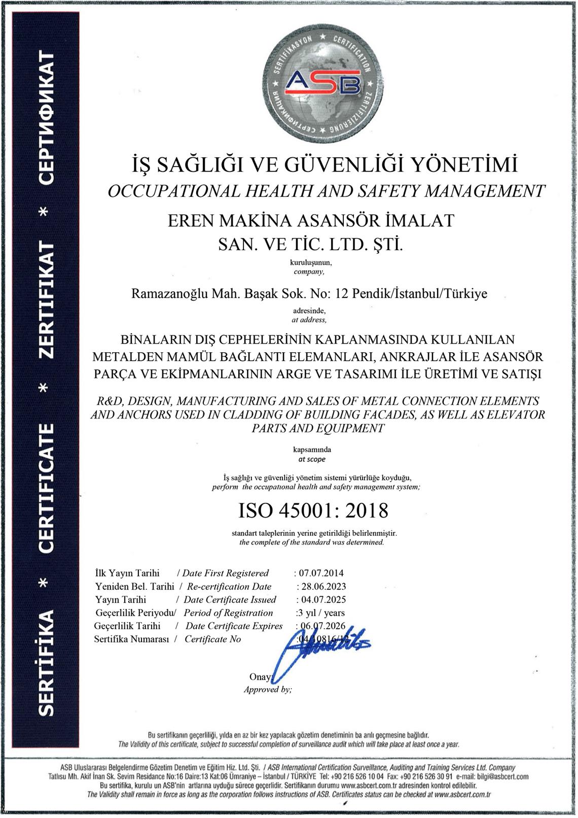 ISO 45001