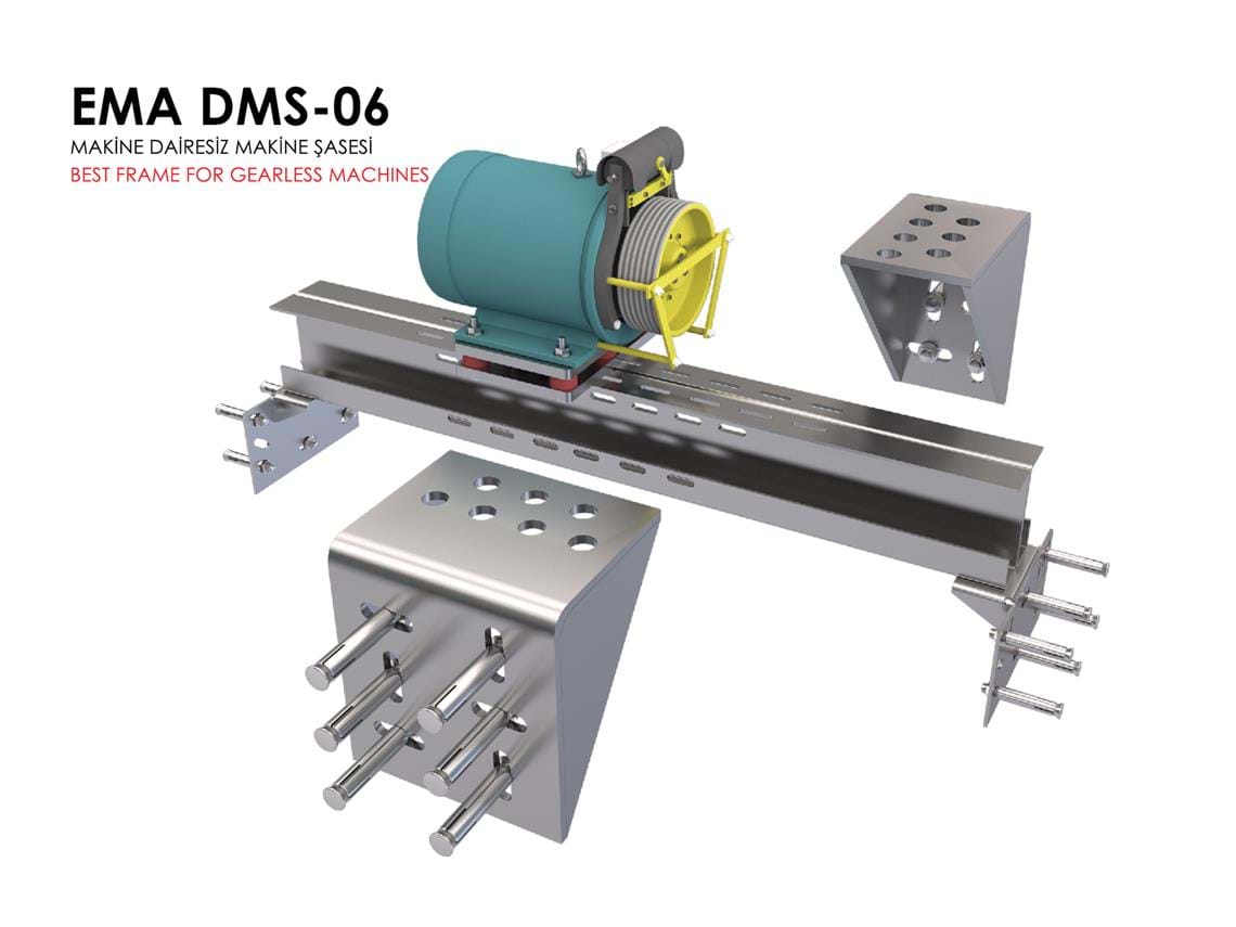 Chassis De Machine DMS Gearless.